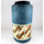 A Troika pottery shouldered vase by Sally Bart 7.5