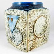 A Troika pottery marmalade jar by Teo Bernatowitz