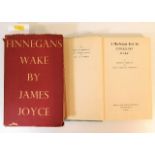 1940's Finnegan's Wake by James Joyce twinned with A Skeleton Key to Finnegans Wake