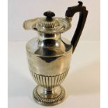 A 1908 Elkington & Co. silver claret jug 9in tall approx. 630g