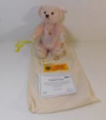 A bagged Steiff England's Rose mohair musical tedd