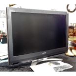 A Toshiba flat screen television approx. 37in