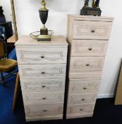 Three modern bedroom chests