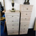 Three modern bedroom chests