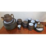 Approx. 38 pieces of Hornsea Contrast tea wares