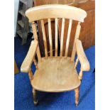 A 19thC. Windsor style chair believed to have been