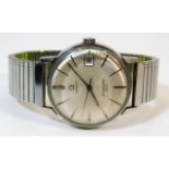 A gents Omega Seamaster 600 wristwatch, runs when