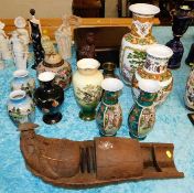 A quantity of Chinese & Japanese ceramic items twi