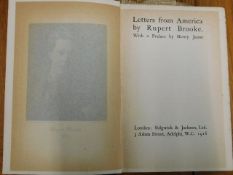 A 1916 edition of Letters From America by Rupert B