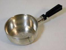 A French silver pan approx. 92g