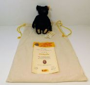 A bagged Steiff Othello Bear teddy bear