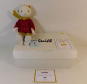 A boxed Steiff Rupert bear classic