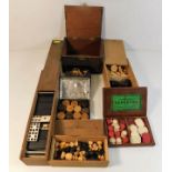 A quantity of mixed boxed antique games including