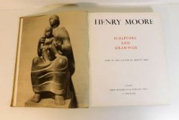 Book: Henry Moore Sculpture & Drawings, intro by H