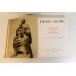 Book: Henry Moore Sculpture & Drawings, intro by H