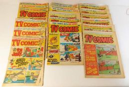 A quantity of 19 TV Comics from 1975-1979