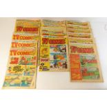 A quantity of 19 TV Comics from 1975-1979