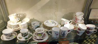 A quantity of Duchess floral porcelain, a quantity