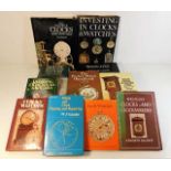 Eleven books related to watches & clocks