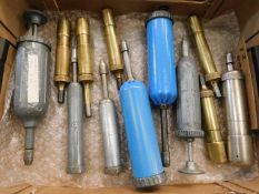 A quantity of grease guns