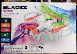 A boxed Bladez remote control drone