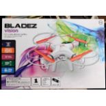 A boxed Bladez remote control drone