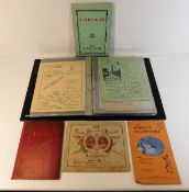 An album of early 20thC. ephemera, mostly relating