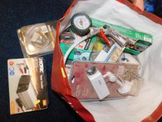 A bagged quantity of mixed items including a dummy