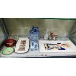 A quantity of various ceramics & glassware