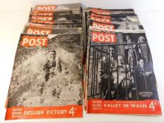 Approx. seventy two editions of Picture Post magaz