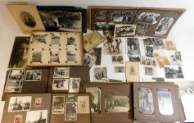 A quantity of mostly 1920-40's family photo albums