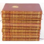 Book: Ten Rudyard Kipling novels with gilded spine