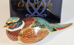 A Royal Crown Derby first quality boxed Collectors