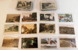 A quantity of mostly topographical postcards, appr
