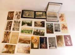 A collection of approx. 36 Cornish postcards twinn