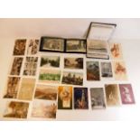 A collection of approx. 36 Cornish postcards twinn