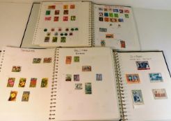 Three albums of world stamps approx. 294 pages