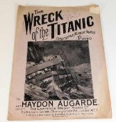 The Wreck of the Titanic, a post disaster musical