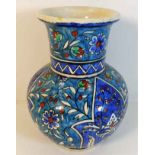 A decorative antique Palestinian pottery vase