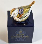 A Royal Crown Derby first quality boxed Firecrest