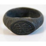 A Celtic Druid c.200 BC bronze ring