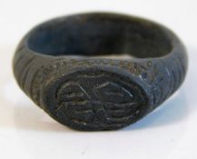 A Celtic Druid c.200 BC bronze ring