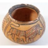 A circa 1800 BC Indus valley pot 3.25in high