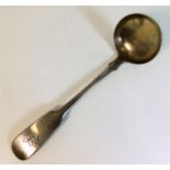 An 1846 Edinburgh silver ladle by Samuel Weir 38g