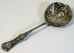 A silver art nouveau style sterling silver spoon 1