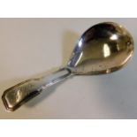 A Georgian silver caddy spoon, Birmingham 1817 Jos