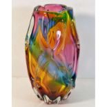 A large Murano glass vase by Barovier approx. 10in