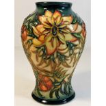 A Moorcroft vase, first quality 6.25in tall