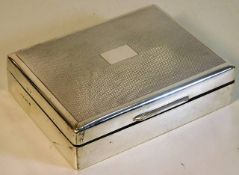 A silver cigar box 4.75in wide