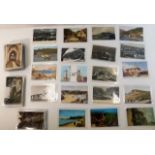 A quantity of mostly topographical postcards, appr